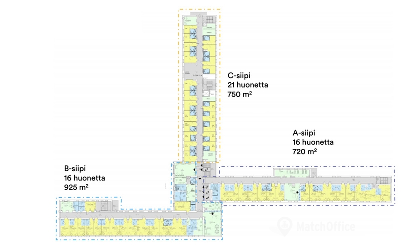 720 m² Flexible office up for rent in Tampere, Pikonlinnantie 240, 36280  - 0 | MatchOffice.com