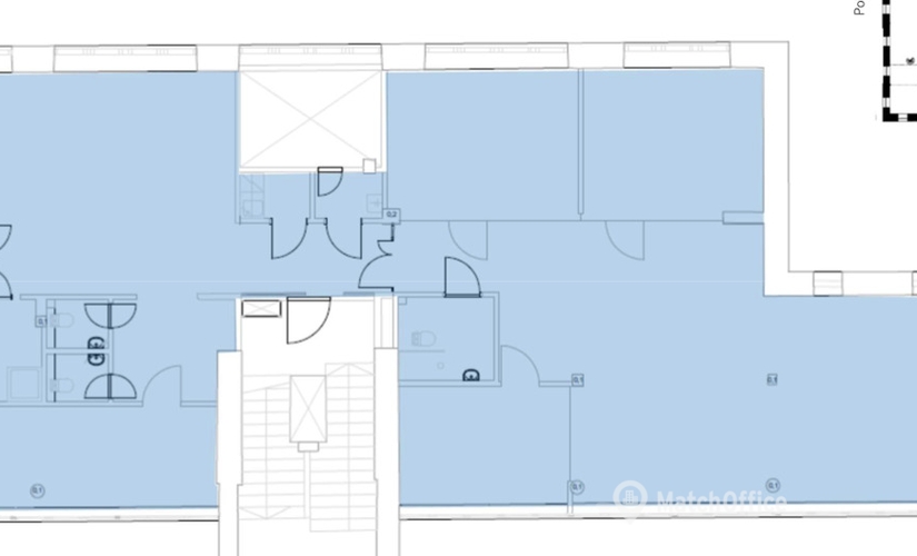 224 m² Flexible office up for rent in Helsinki, Mikonkatu 2, 00100 - 2 | MatchOffice