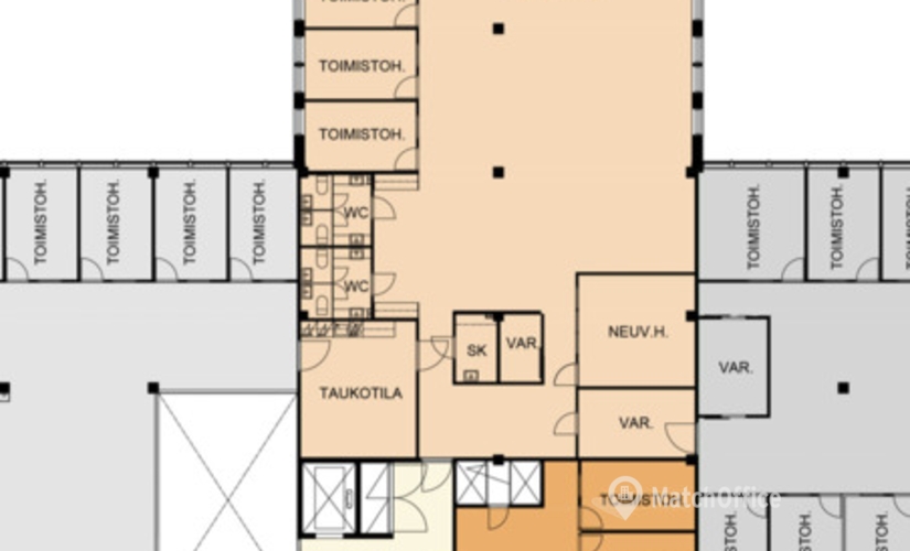 581 m² Business office for rent in Vaasa, Puotikuja 1, 65380  - 1 | MatchOffice.com