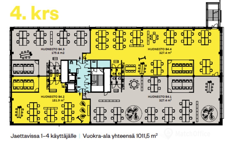 1011 m² Business office available to rent in Vantaa, Uutistie 3, 01670 - 4 | MatchOffice