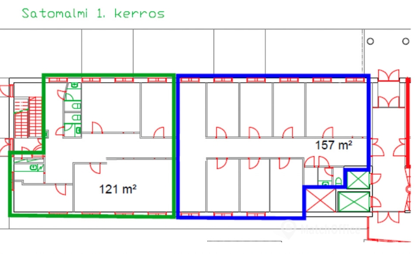 157 m² Office up for rent in Helsinki, Malminkaari 5, 00700  - 4 | MatchOffice.com