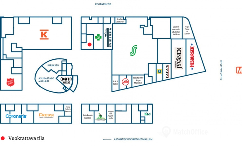 Liiketila Kivensilmänkuja 1 00920 Helsinki