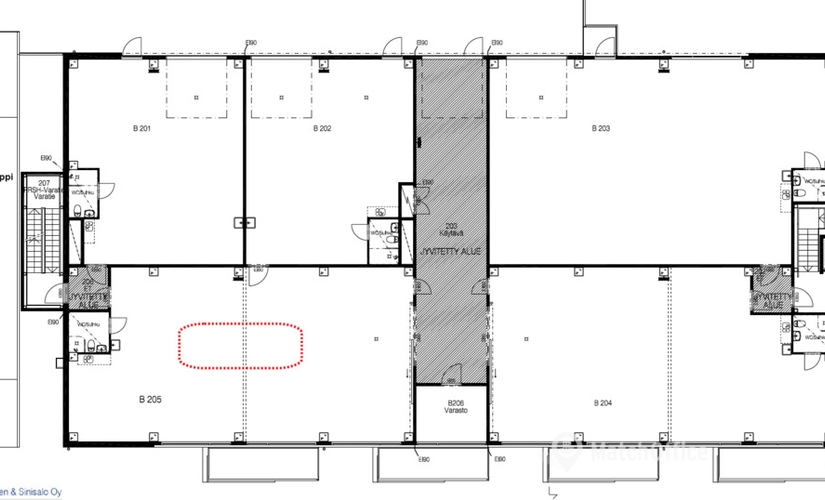Varasto / tuotantotila Niittyläntie 2 00620 Helsinki