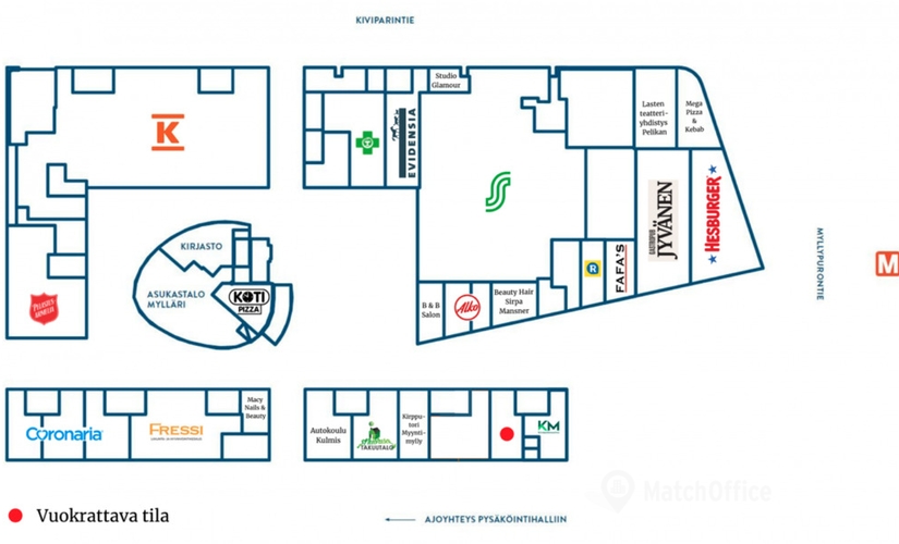 Liiketila Kivensilmänkuja 1 00920 Helsinki