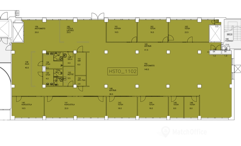 509 m² Business office available to rent in Helsinki, Vattuniemenranta 2, 00210  - 4 | MatchOffice.com