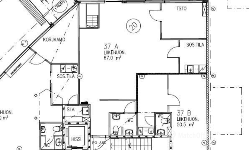 67 m² Store for rent in Kouvola, Keskikatu 2 (45100) - 0 | MatchOffice