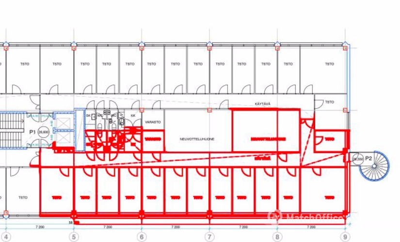 279 m² Office available to rent in Espoo, Sinikalliontie 12, 02630 - 6 | MatchOffice.com