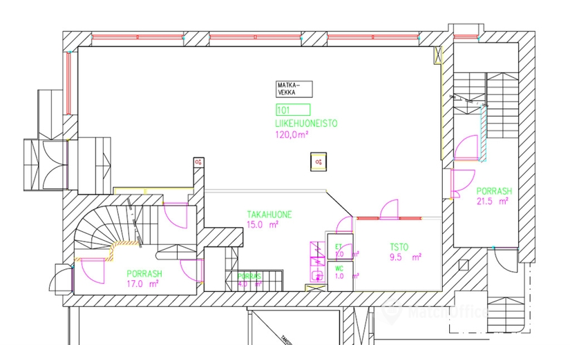 Liiketila Kauppakatu 21 87100 Kajaani