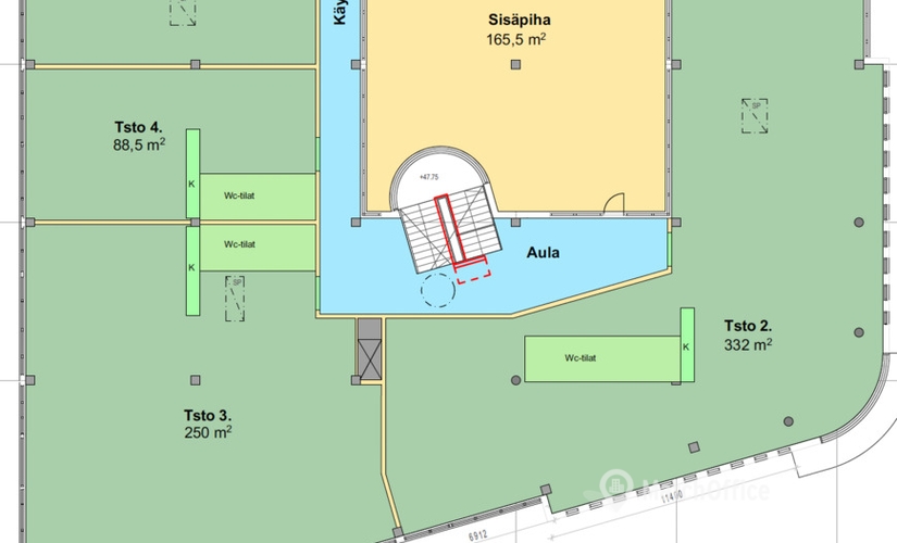 582 m² Office space available to rent in Kerava, Kauppakaari 15, 04200  - 1 | MatchOffice