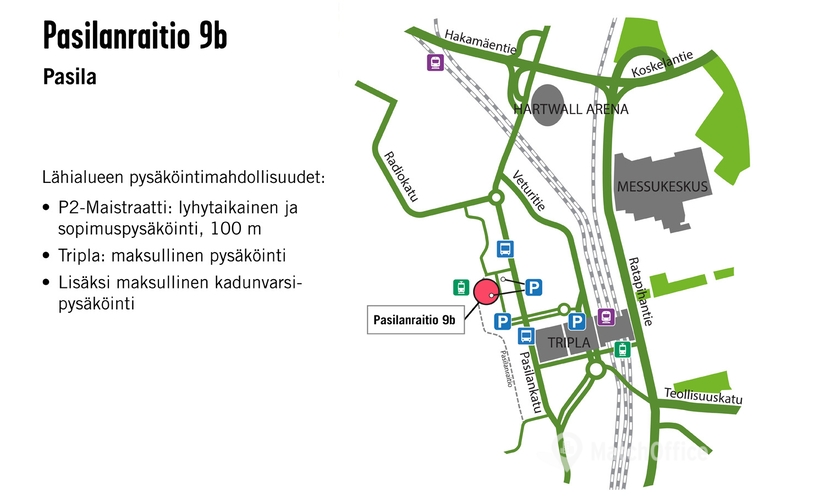 Toimisto Pasilanraitio 9b 00240 Helsinki