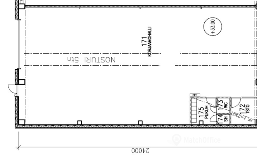 Varasto / tuotantotila Kärkikuja 2 01740 Vantaa