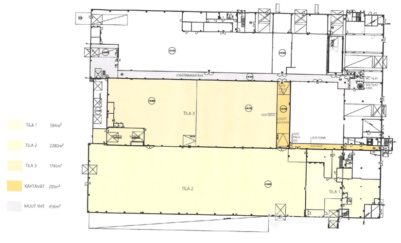 Varasto / tuotantotila Valokaari 8 00750 Helsinki