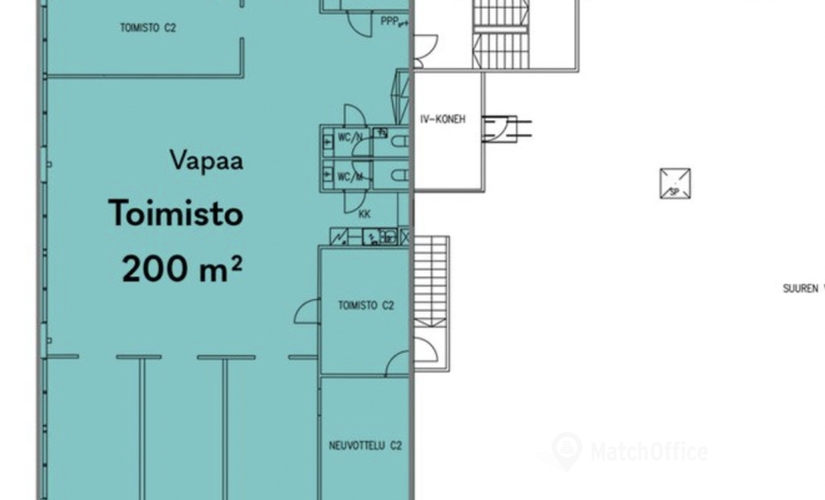 200 m² Office space up for rent in Vantaa, Martinkyläntie 39, 01720  - 0 | MatchOffice