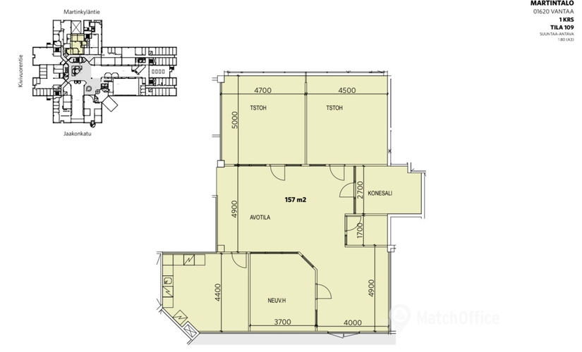 Toimisto Jaakonkatu 2 01620 Vantaa