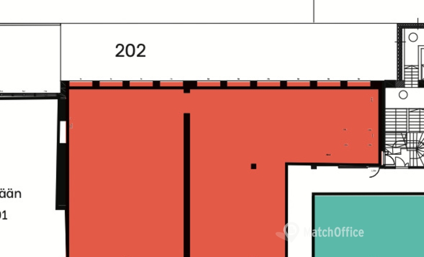 340 m² Office available to rent in Helsinki, Lemuntie 3-5, 00510  - 2 | MatchOffice.com