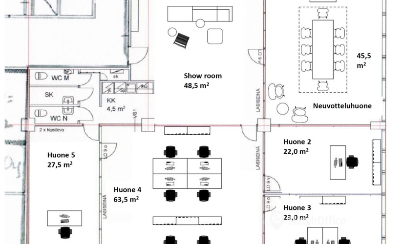 250 m² Office space available to rent in Helsinki, Särkiniementie 5, 00210  - 3 | MatchOffice.com
