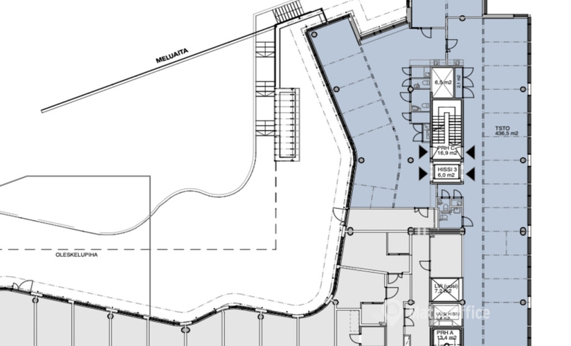 436 m² Office up for rent in Helsinki, Suolakivenkatu 1, 00810  - 1 | MatchOffice