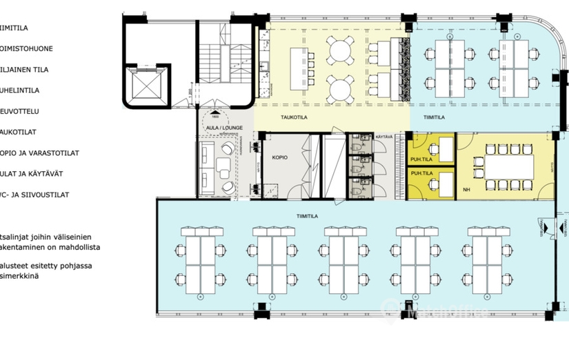Vapaat toimistotilat - Helsinki, Työpajankatu 13, (00580) - 5 | MatchOffice