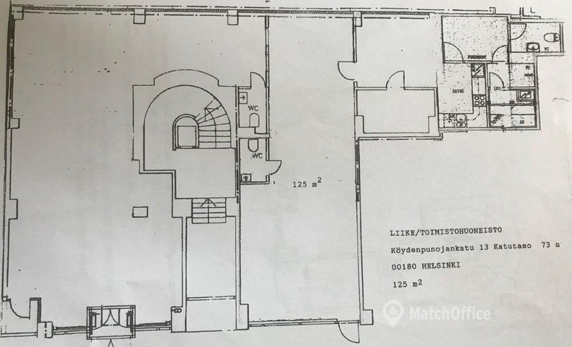 Liiketila Köydenpunojankatu 13 00180 Helsinki