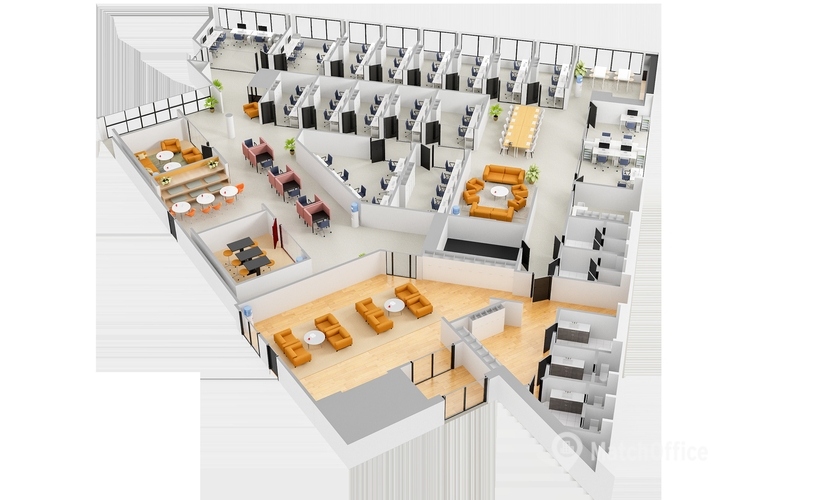 50 m² Shared workspace  in Espoo, Linnoitustie (02600) - 1 | MatchOffice