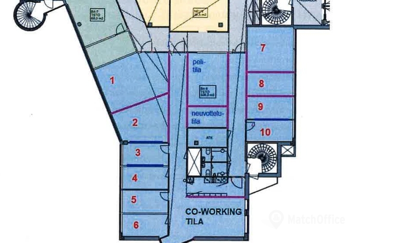 Virtual office space in Helsinki, Huopalahdentie 24 (00350) - 2 | MatchOffice.com
