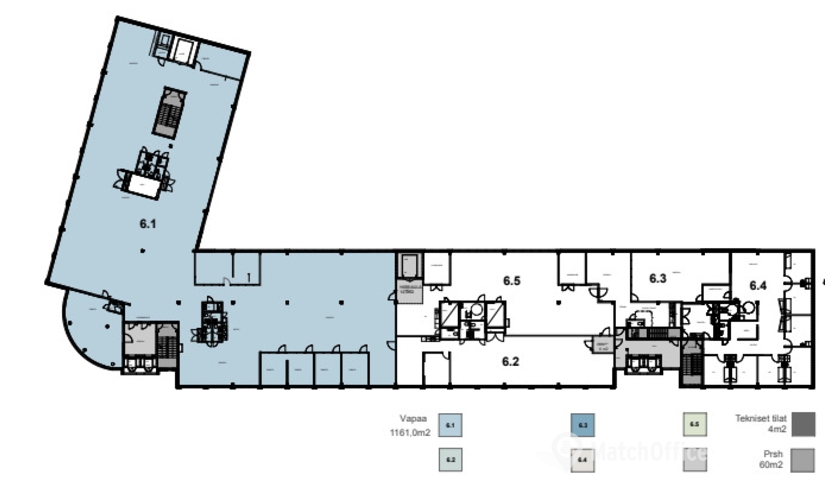 Vapaat toimisto - Helsinki, Työpajankatu 2, (00580)  - 1 | MatchOffice