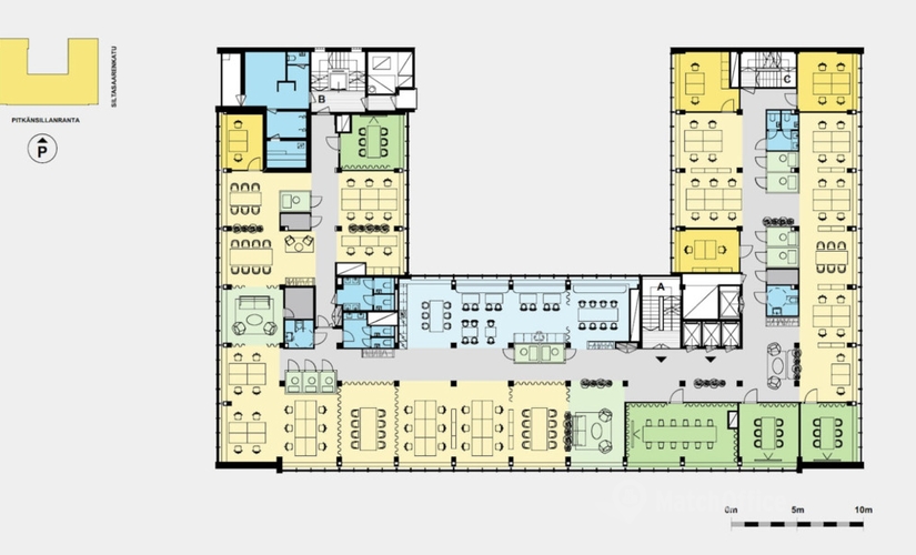 Vuokraa toimistotilat - Helsinki, Pitkänsillanranta 3, (00530) - 1 | MatchOffice