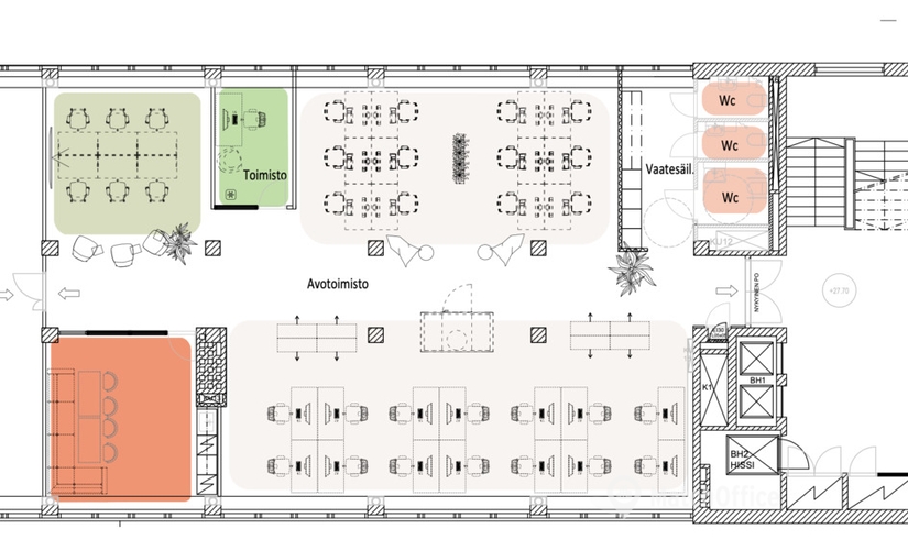 Vapaat toimistotila - Helsinki, Hämeentie 19, (00500) - 4 | MatchOffice