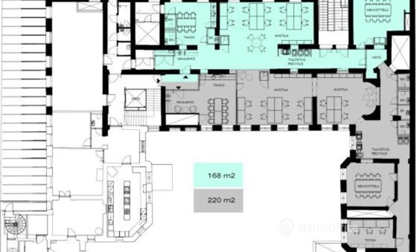 Vapaat toimistotilat - Helsinki, Pohjoisesplanadi 37, (00100)  - 2 | MatchOffice.fi