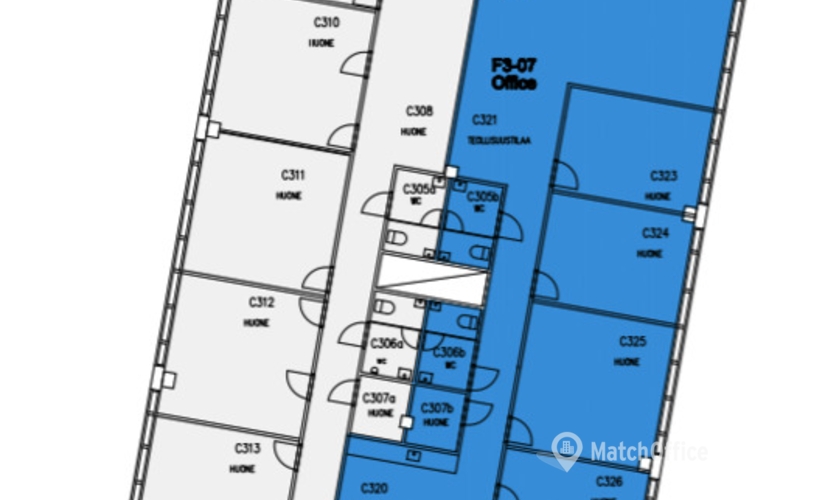 Vapaat toimistotila - Helsinki, Vanha Talvitie 11, (00580) - 3 | MatchOffice.fi