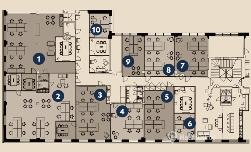 Vapaat toimistotila - Helsinki, Pursimiehenkatu 29-31, (00150) - 2 | MatchOffice.fi