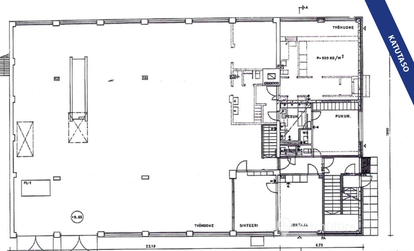 824 m² Office warehouse for rent in Helsinki, Vattuniemenkatu 19 (00210) - 1 | MatchOffice.com