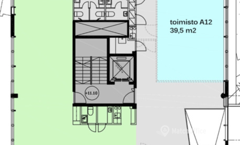 Vuokraa toimistotila - Turku, Veistämönaukio 1-3, (20100)  - 2 | MatchOffice.fi
