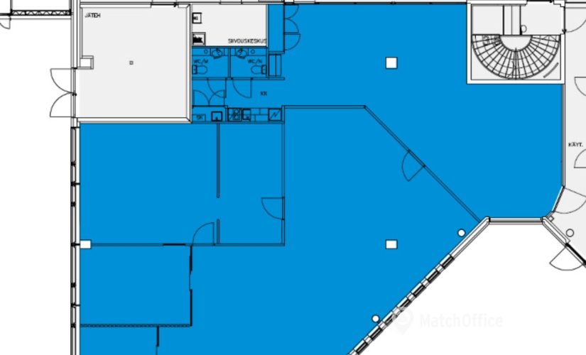 Vuokraa toimistotila - Espoo, Vänrikinkuja 3, (02600)  - 1 | MatchOffice