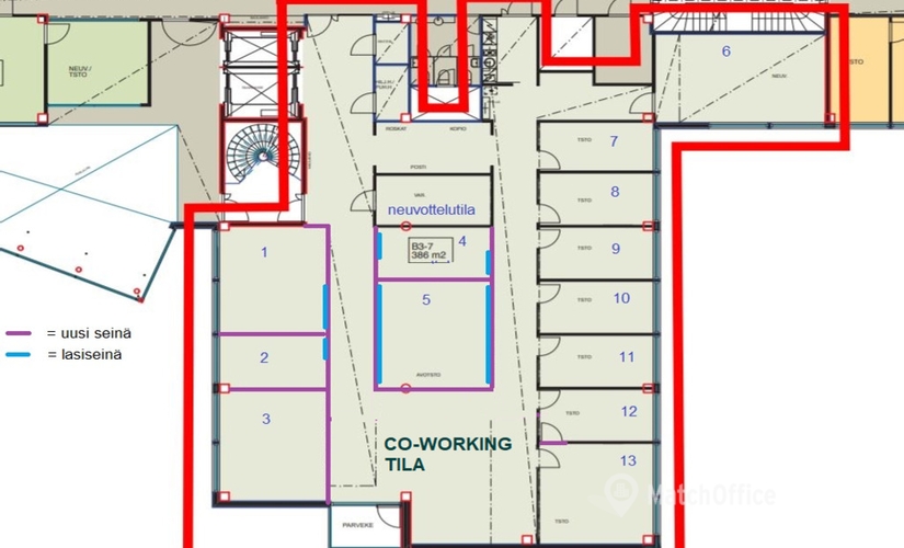 Vapaat toimisto - Espoo, Linnoitustie 4, (02600) - 1 | MatchOffice