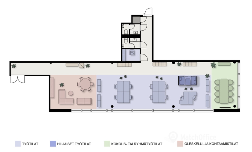 Vapaat toimisto - Helsinki, Karvaamokuja 2 B, (00380) - 2 | MatchOffice