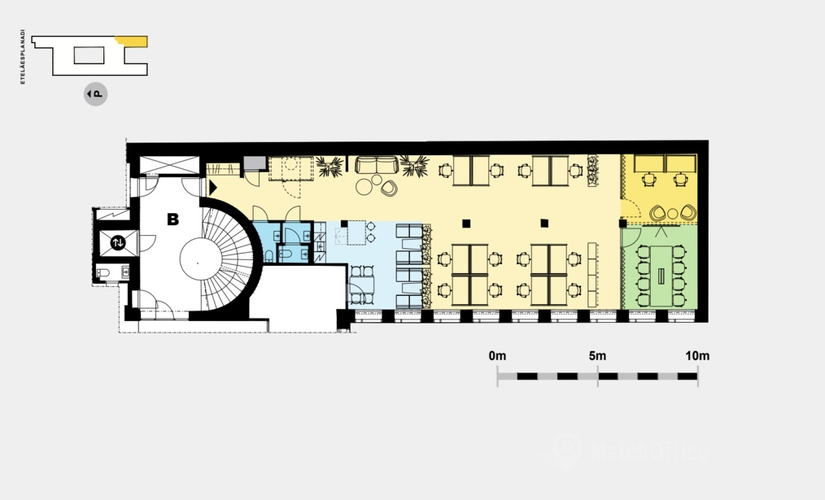 Vuokraa toimisto - Helsinki, Eteläesplanadi 22, (00100)  - 4 | MatchOffice.fi