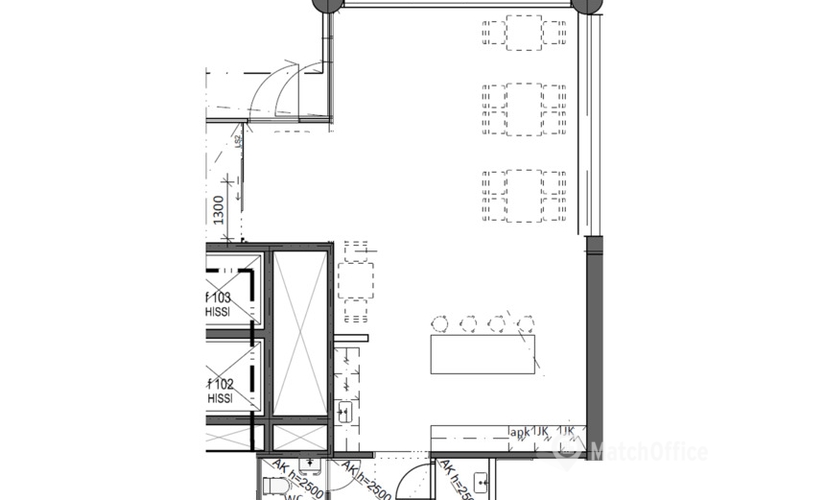 Vapaat liiketila - Helsinki, Pasilanraitio 5, (00240) - 2 | MatchOffice.fi