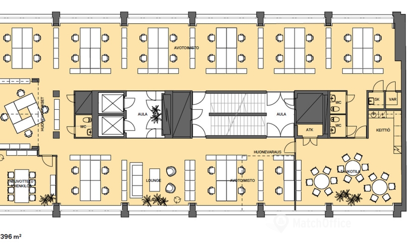 Vapaat toimistotila - Helsinki, Ruoholahdenkatu 14, (00100)  - 3 | MatchOffice.fi