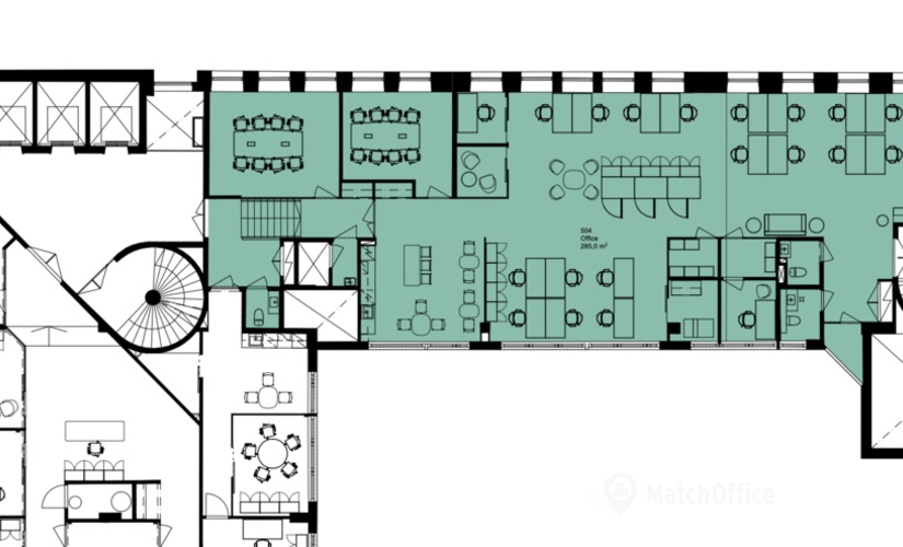 Vuokraa toimistotila - Helsinki, Kluuvikatu 7, (00100)  - 2 | MatchOffice