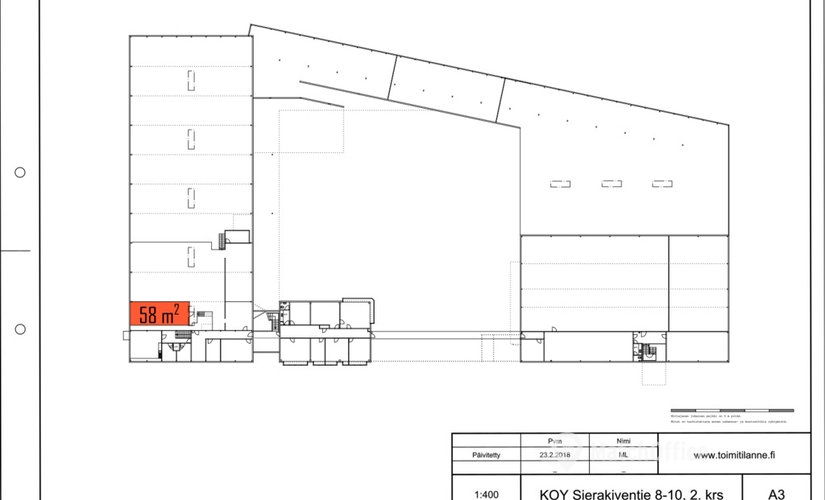 Vuokraa varastotila - Espoo, Sierakiventie 8-10, (02780) - 1 | MatchOffice