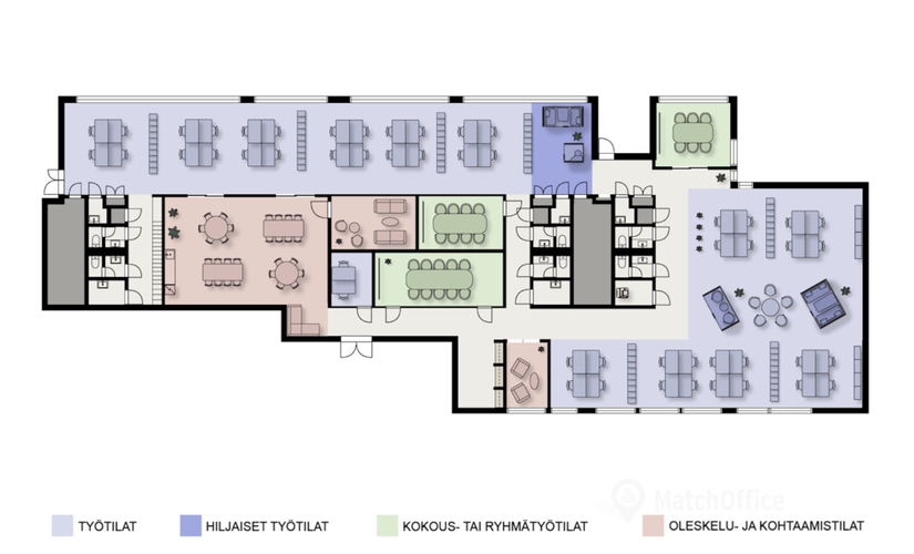 Vapaat toimistotilat - Helsinki, Karvaamokuja 2 A, (00380) - 1 | MatchOffice