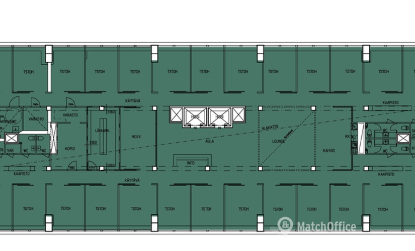 Vapaat toimistotilat - Helsinki, Hämeentie 3, (00530) - 3 | MatchOffice