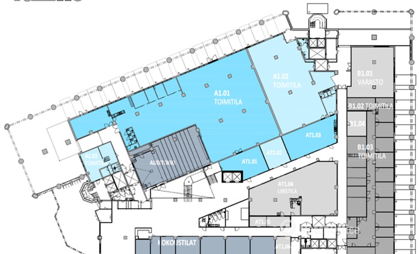 662 m² Warehouse up for rent in Helsinki, Valimotie 21 (00380) - 1 | MatchOffice.com