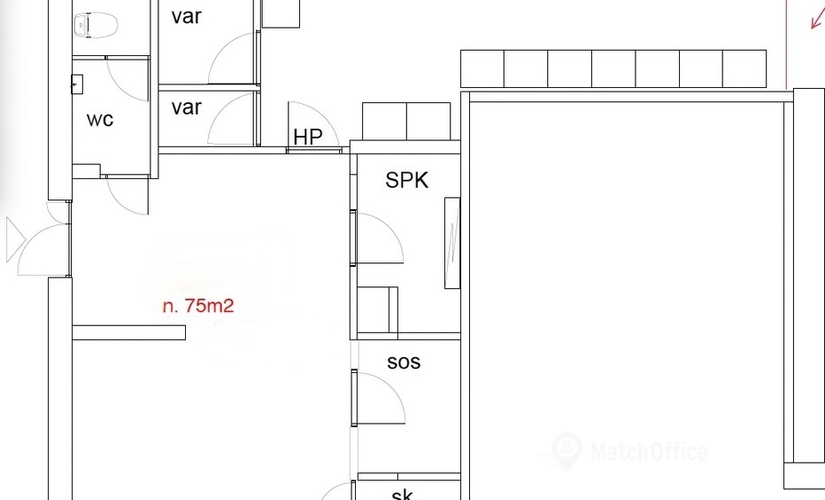 Vapaat liiketila - Helsinki, Merikasarminkatu 12, (00160) - 2 | MatchOffice