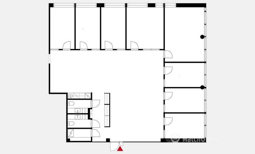 Vuokraa toimistotilat - Tampere, Hermiankatu 1, (33720) - 1 | MatchOffice.fi