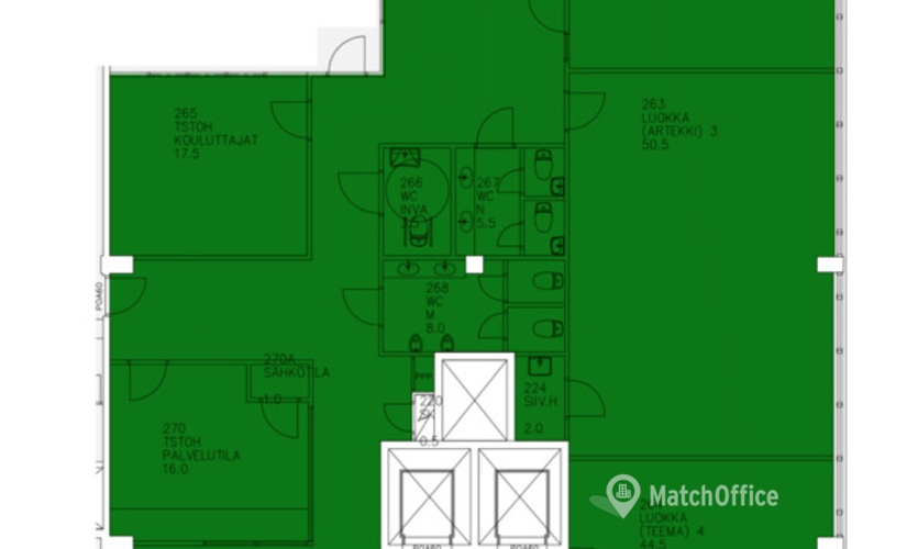 Vuokraa toimistotila - Helsinki, Hitsaajankatu 4, (00810) - 1 | MatchOffice.fi