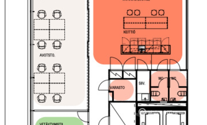 Vapaat toimistotilat - Helsinki, Porkkalankatu 20, (00180) - 1 | MatchOffice