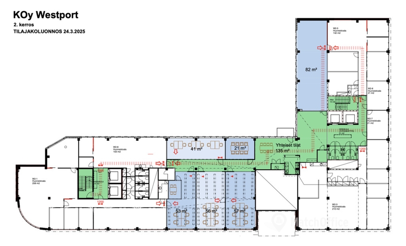 Vapaat toimistotilat - Helsinki, Itämerenkatu 1, (00180)  - 1 | MatchOffice.fi