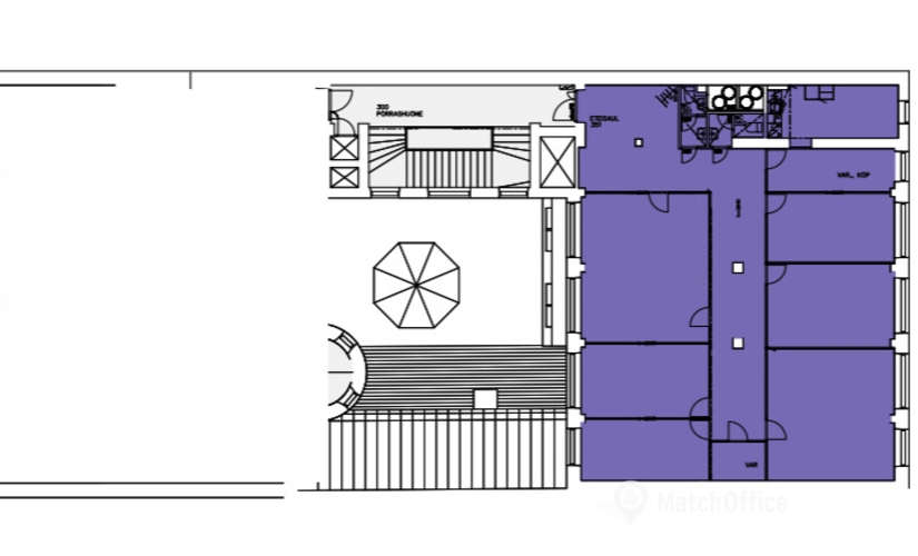 Vapaat toimistotila - Helsinki, Pieni Roobertinkatu 11, (00130) - 3 | MatchOffice